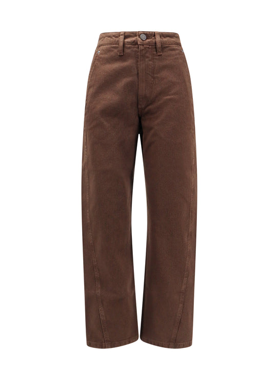 Twisted Cotton Trouser