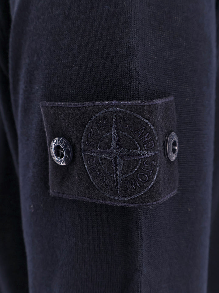 Stone Island Sweaters - Blue and green | 8aaae3ea86ac6e0b885edacfb49a1d33d68f29c2