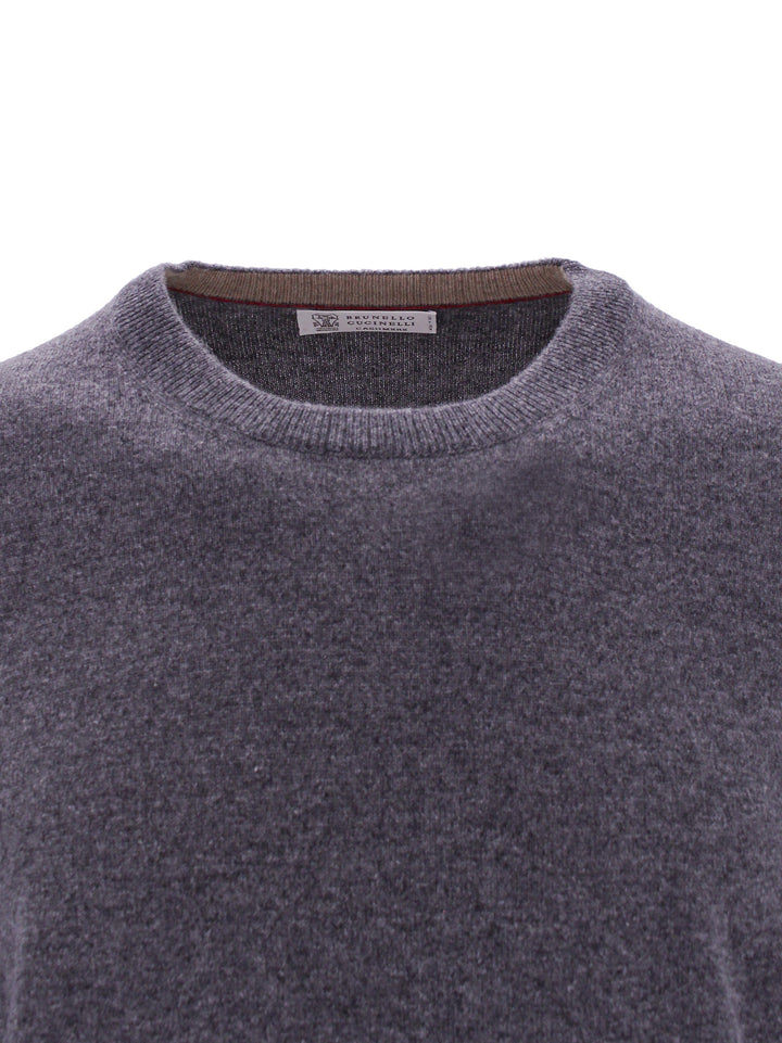 Brunello Cucinelli Sweaters - Blacks and greys | 0846aa4f4dda2ef47c0c7ec355be1243cf04c499