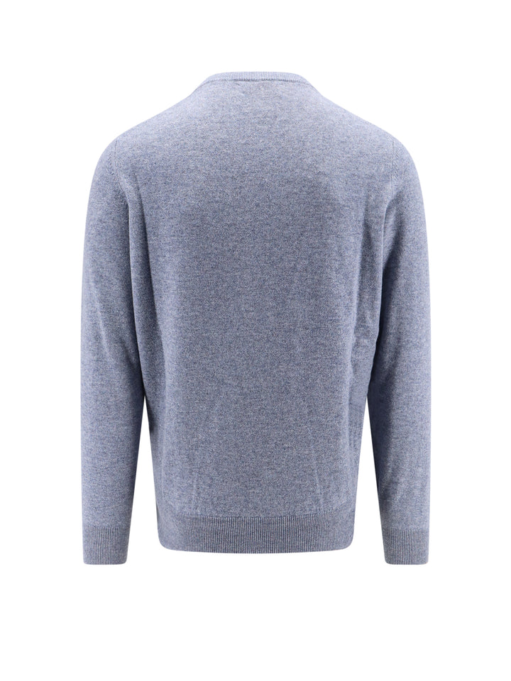 Brunello Cucinelli Sweaters - Blue and green | da9090eb293f4b068b07361802c0815928cff30d