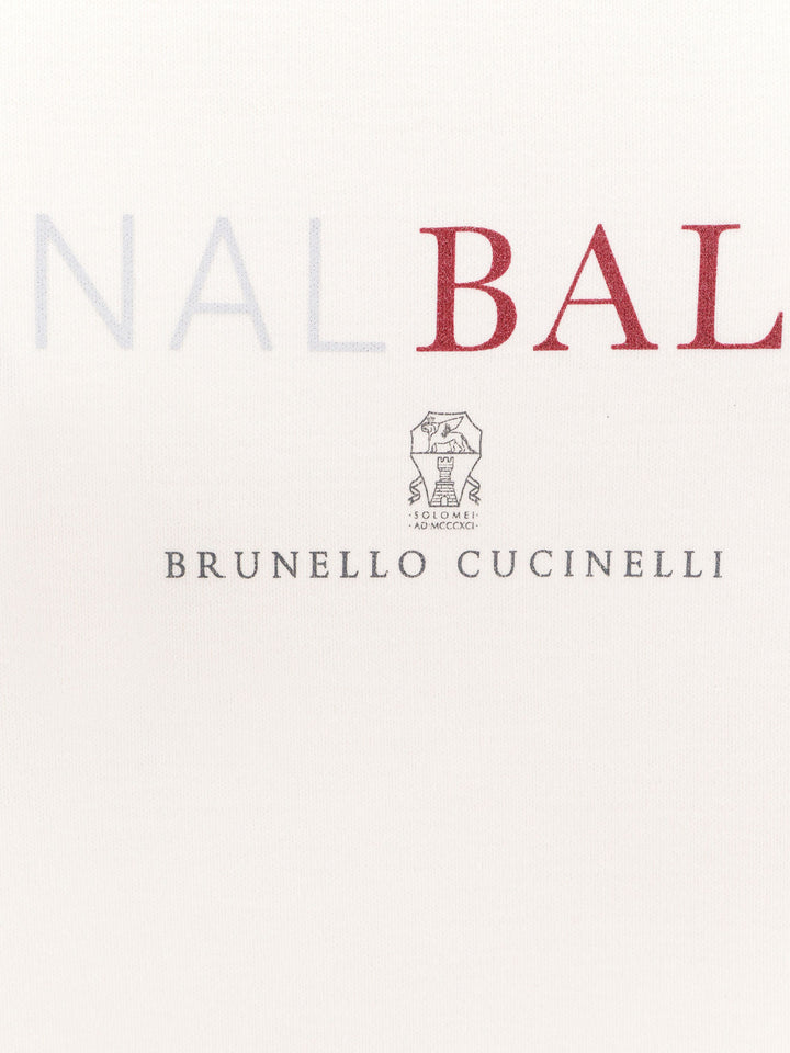 Brunello Cucinelli T-shirts and Polos - Light and natural | 89dd72e05979730c26e210656c722072633e7a80