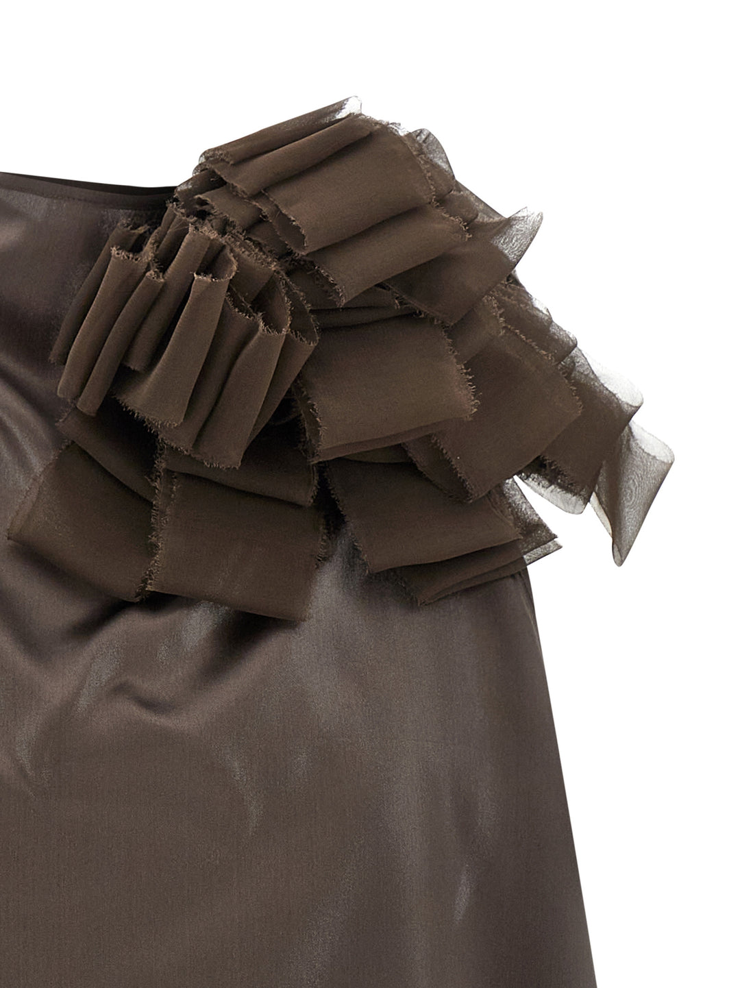 Magda Butrym Blouse 01 Tops - Brown | eb9a74f27a4c504b0d59710a36ef0db9c8e42414