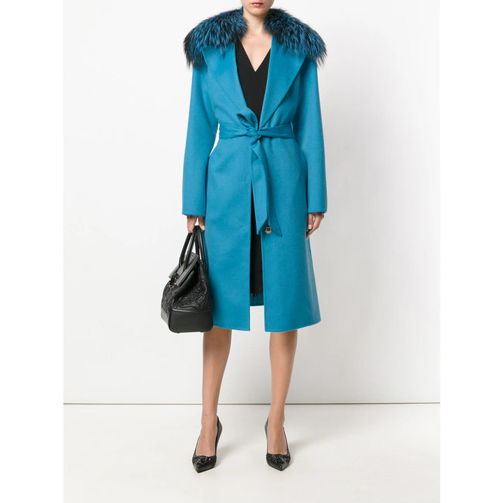 Versace Coats - Blue | ec8d358d810192abce087f52bbea8ff0712ca37d