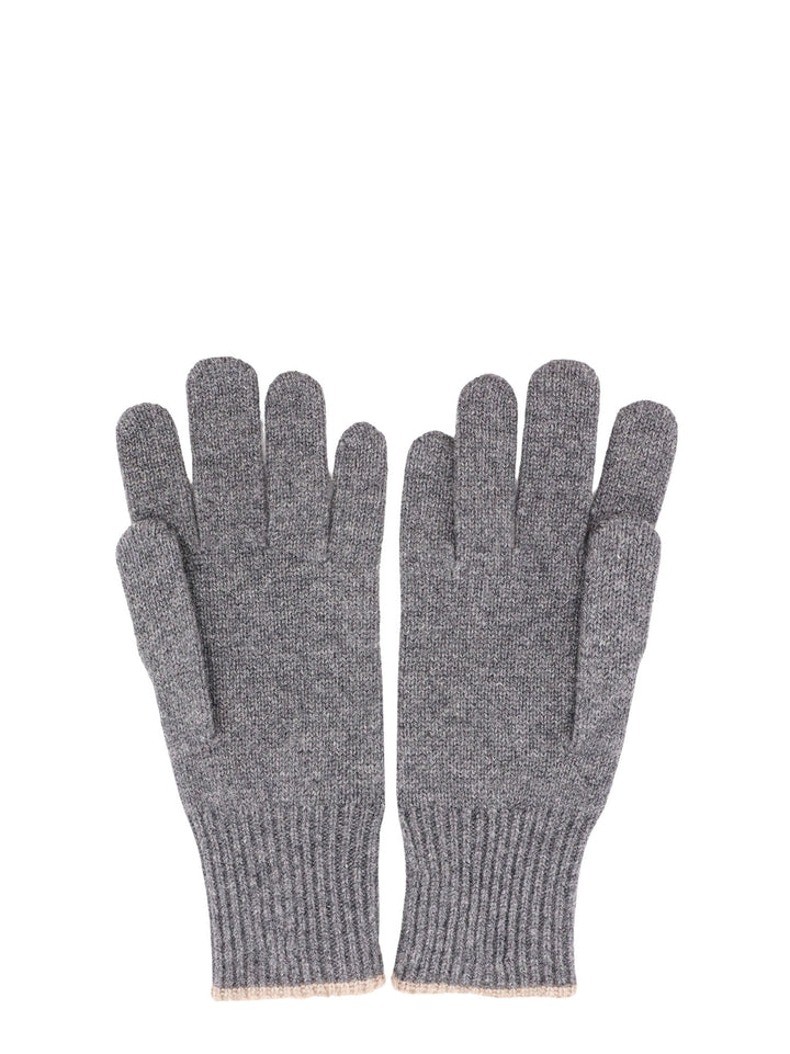 Brunello Cucinelli Gloves - Blacks and greys | 0f0cf91225f0ef82179ae53254f15f4708e5d628