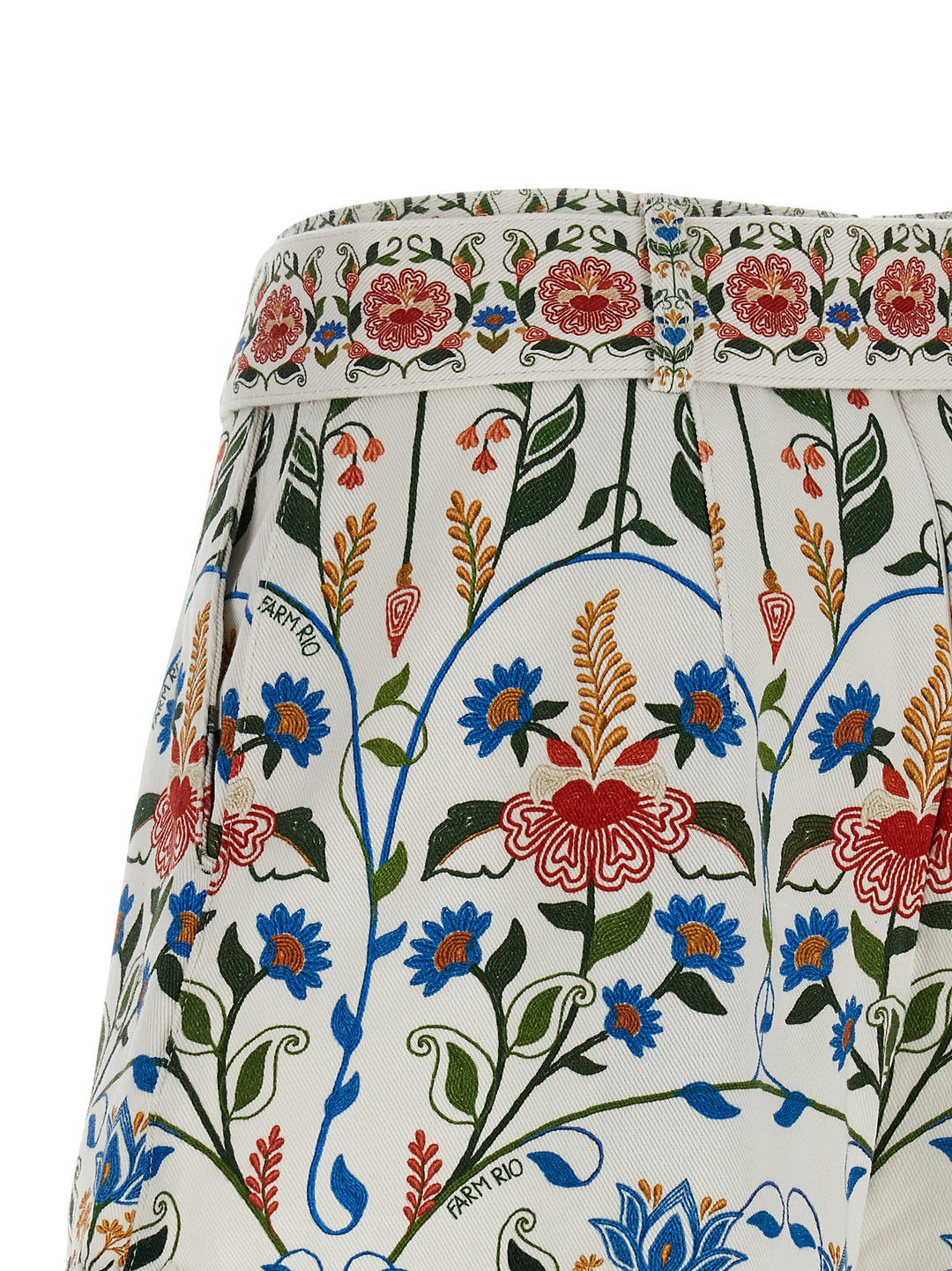 Farm Rio Fraga Bermuda and Short - Multicolor | 140b168c634abb97bf0ef466197fa612e2ef9060