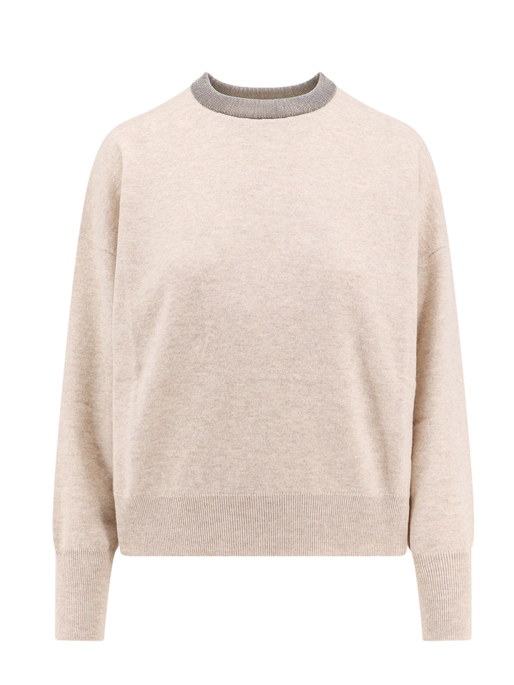 Brunello Cucinelli Sweaters - Light and natural | f7750bb20fe941718560cb2e58bc0f110d265bdc