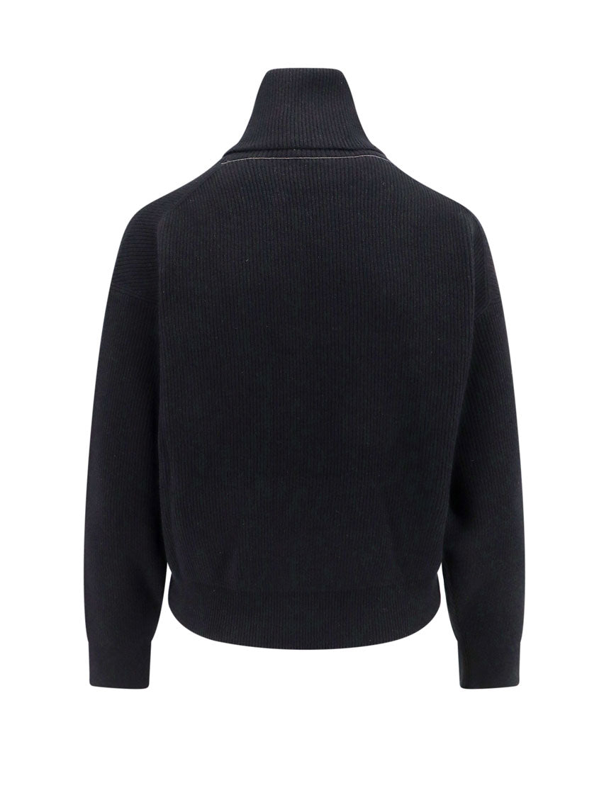 Brunello Cucinelli Sweaters - Blacks and greys | aadeda8aa888de05700a64fe5c25f512deafd1a8
