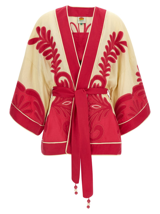 Spring Arabesc Blazers Fuchsia