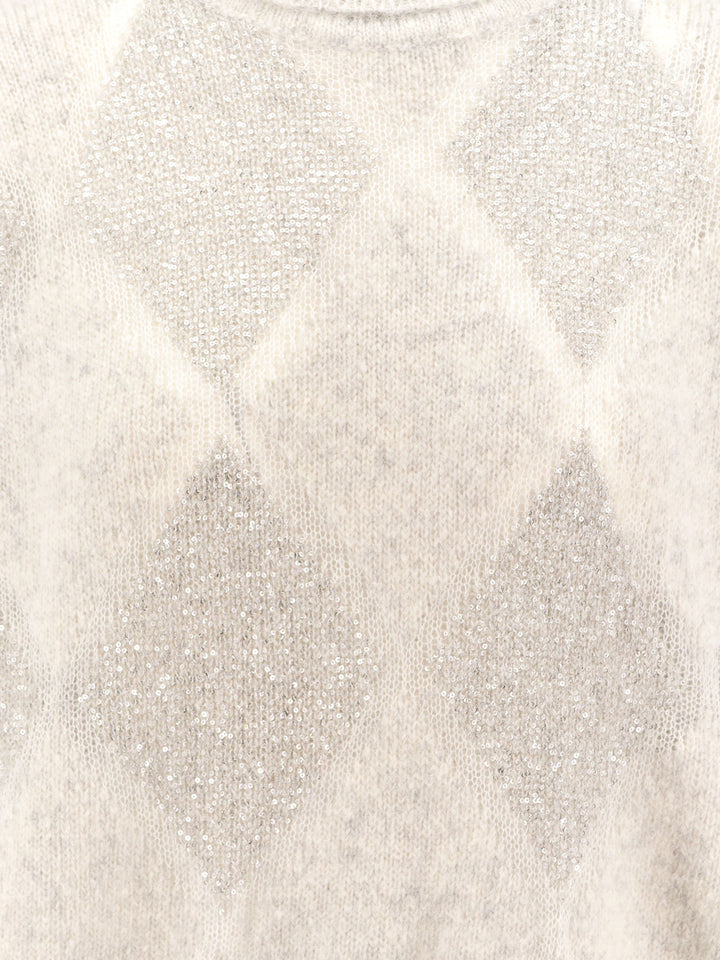 Brunello Cucinelli Sweaters - Blacks and greys | 587ff7c06be48d6a733f7efa8abbc72236d271f1