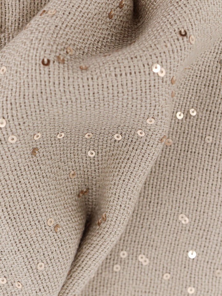 Brunello Cucinelli Scarfs - Light and natural | 833a0592c1cd166f39a0622e611c57962f5d9457