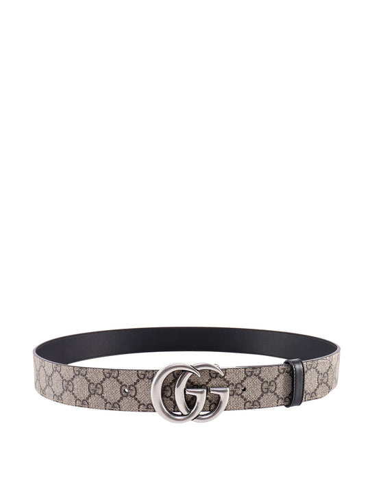 Reversible Gg Supreme Fabric And Leather Belt