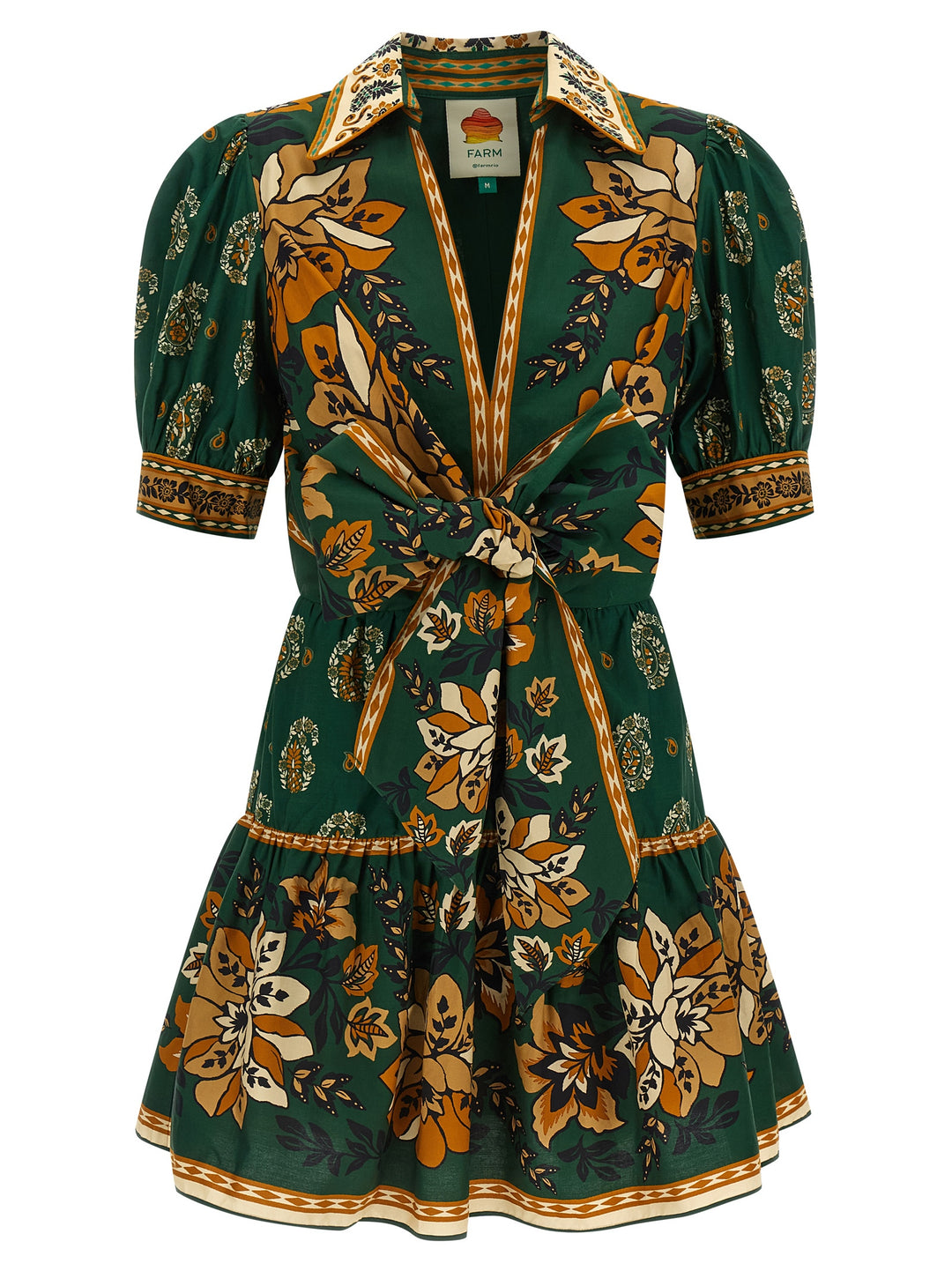 Farm Rio Ayla Green Dresses - Green | 17c8e98f52eb11787b2f5ae987241c70418a7356