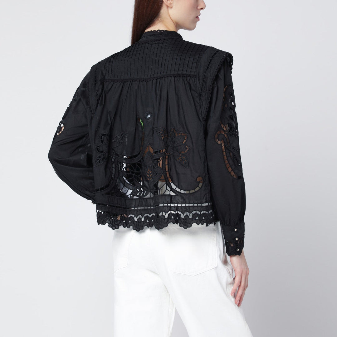 Farm Rio Shirts & Tops - Black | 573b37e94657ab172bfa8450e3e2f0800d0ed130