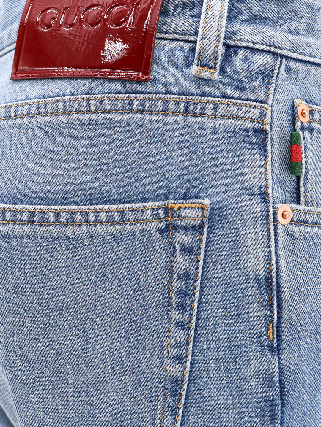 Gucci Jeans - Blue and green | 503b680e51ab87a6182311bc63818153af93df3c