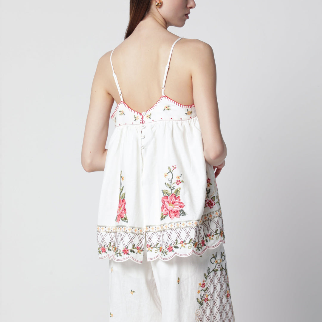 Farm Rio Shirts & Tops - White | 4f3f0d91b5167693f2ddfc15598e259f7e0cc17a