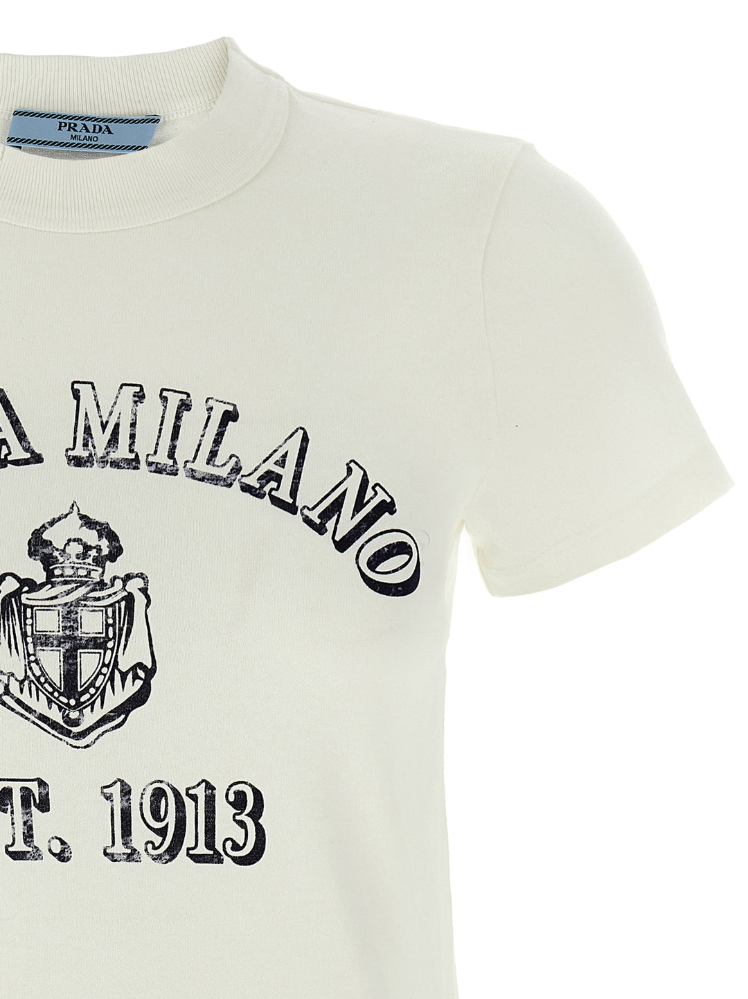 Prada Vintage Logo T-shirt - White | c8e037ab5a65f9e1f4a9eb20158f733b5308200f