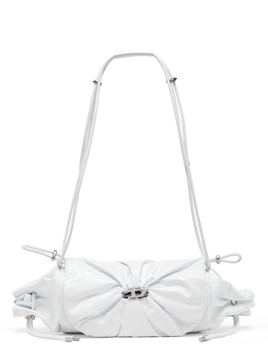 Scrunch Leather Shoulder Bag