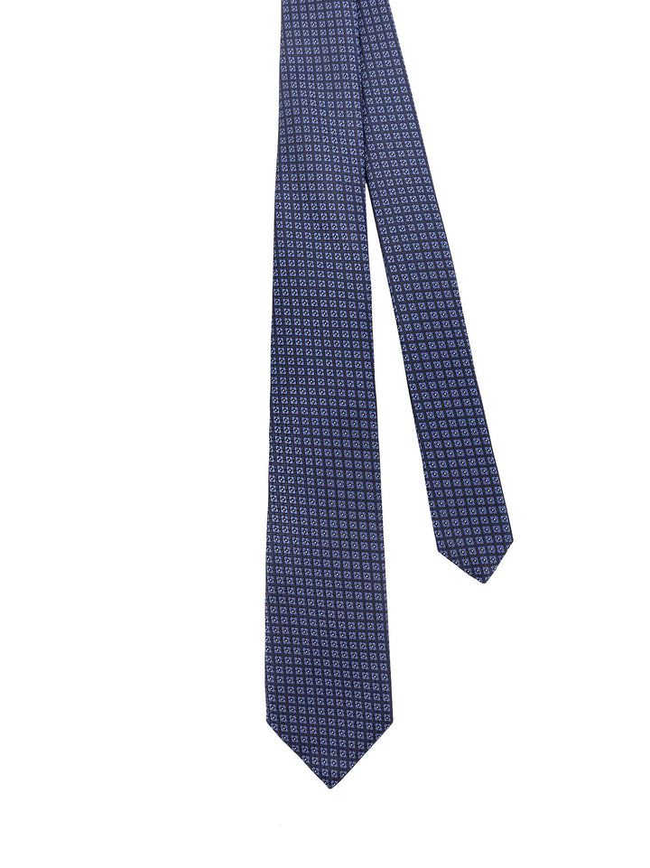 Kiton Ciro Paone Ties - Blue and green | 0df2d0cc772ad34ada6a929a863493ed4e72d033