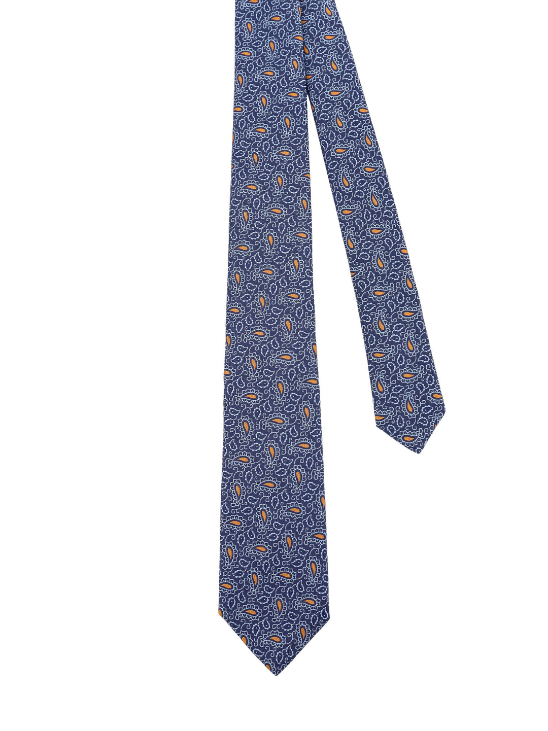 Kiton Ciro Paone Ties - Blue and green | 9e1141953f82125588ae8b1f3933abbc84ad5cbd