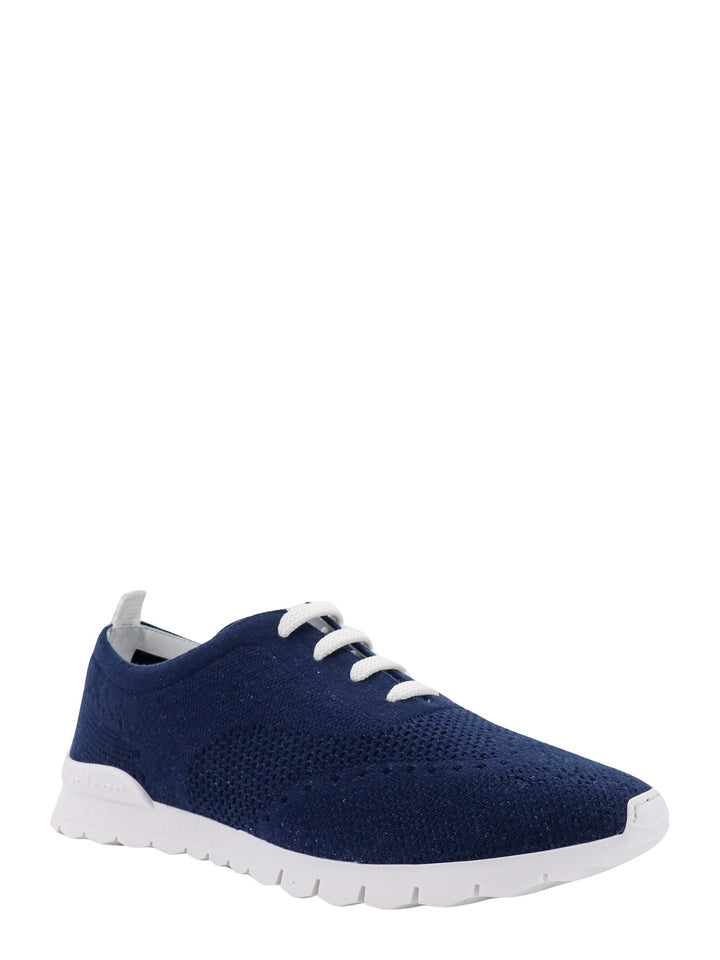 Kiton Ciro Paone Sneakers - Blue and green | 91db907608a5f5bfec7ebf1836c867a4da2aa9b3