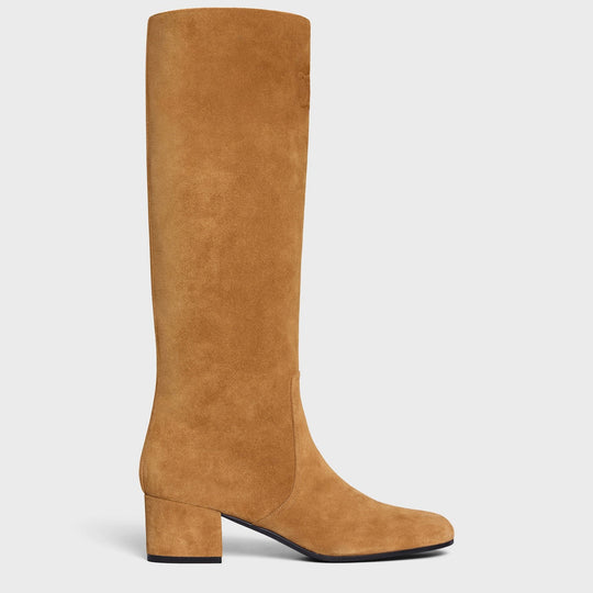 Havana-Coloured Suede Boot