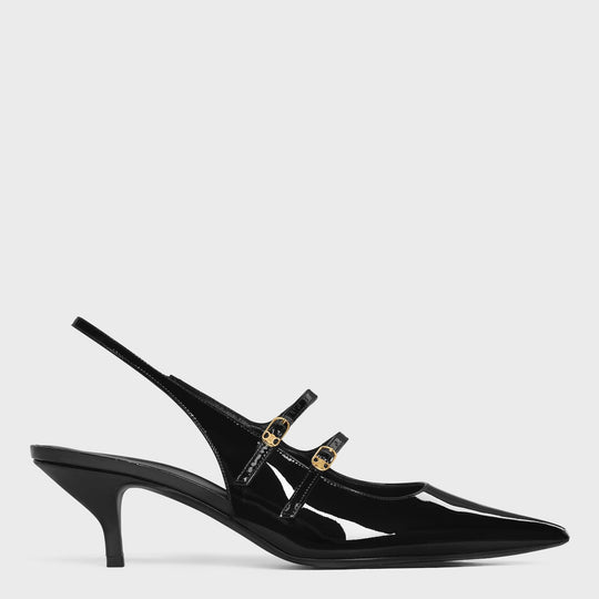 Judy Double Strap Mary Jane Slingback