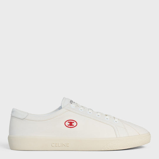 White Lou Low Lace-Up Sneaker