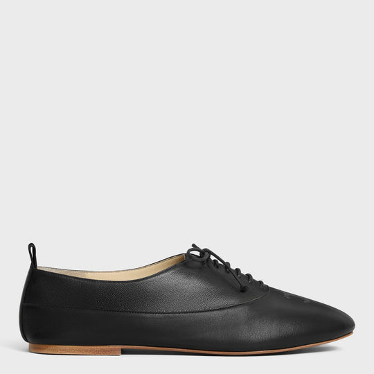 Lise Perforated Triomphe Richelieu In Lambskin