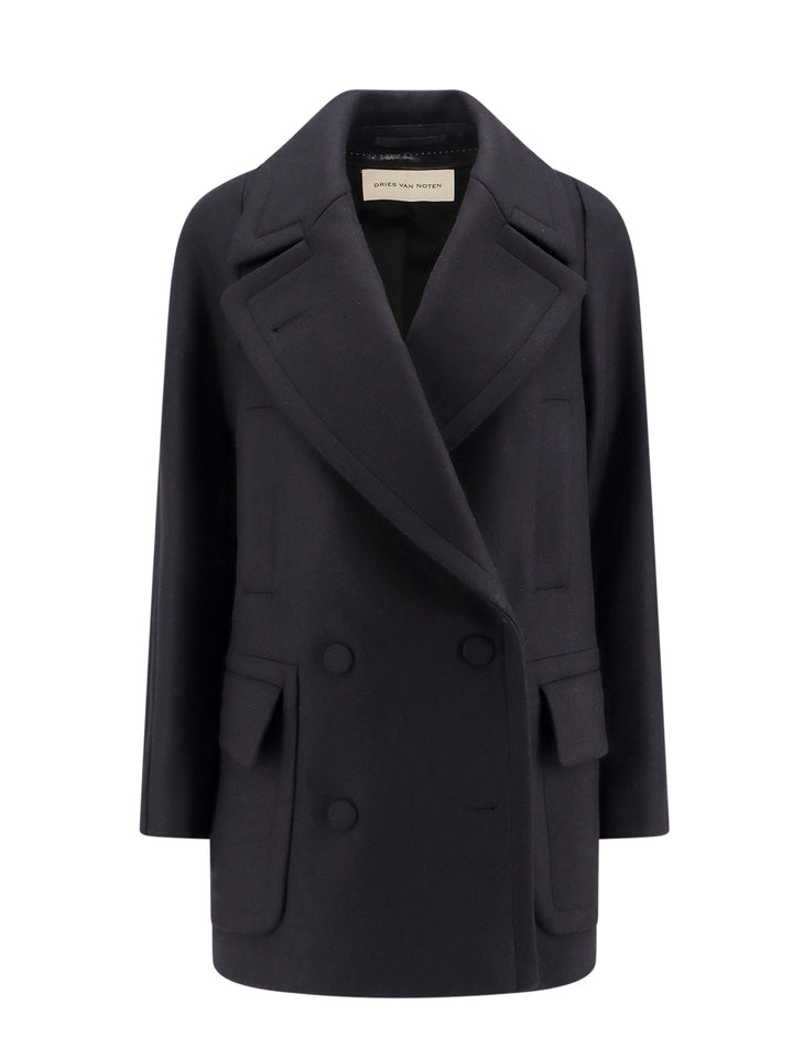 Dries Van Noten Coats - Blacks and greys | 3846cd2ed0f90fca8fdc65c6594c5358cb3a4efa