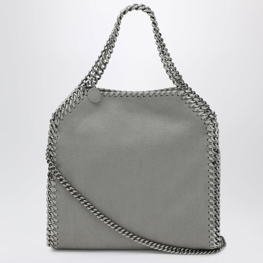 Mini Falabella Tote Bag In Light Grey