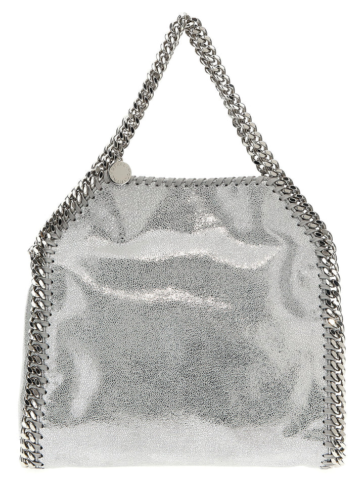 Stella Mccartney Falabella Mini Hand Bags - Silver | c40b7f775bb6bb7656bfdfc72da160e3e5956536
