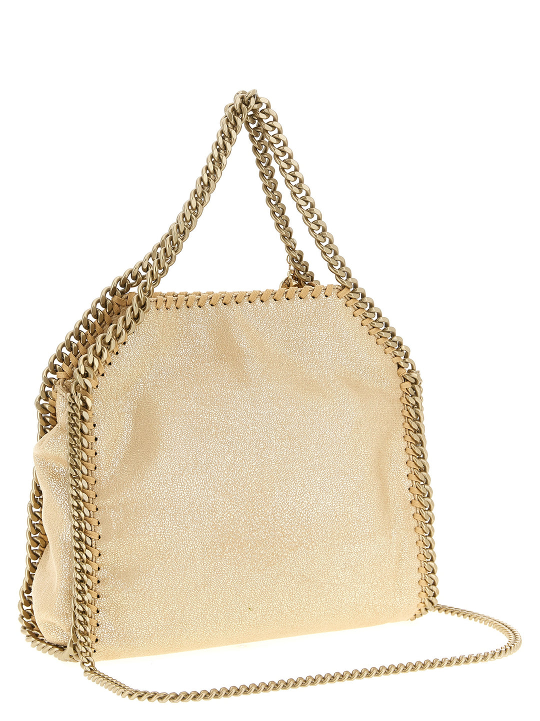 Stella Mccartney Falabella Mini Crossbody Bag Crossbody Bags - Gold | dc4d09888dd512f2295cbddd9677e7a44bc0d1b0