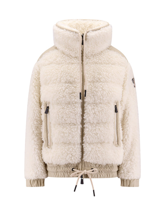 Padded Jacket With Faux Fur Inserts