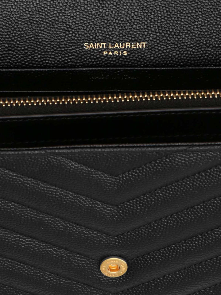 Saint Laurent Monogram Crossbody Bags - Black | 3db8c9356e8c0f786712e05495ae49d740552269