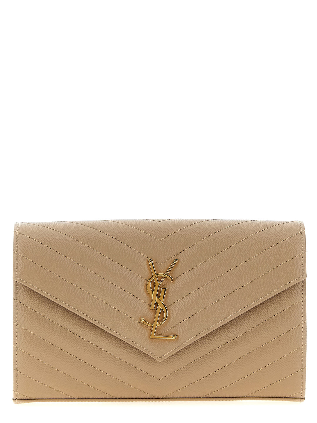 Saint Laurent Monogram Crossbody Bags - Beige | ddfc2b621a77cb9c4d4b024496ff6034054e3c18