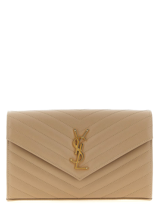 Monogram Crossbody Bags Beige