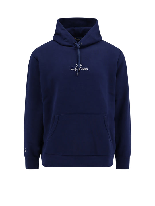 Cotton Sweatshirt With Embroidered Logo
