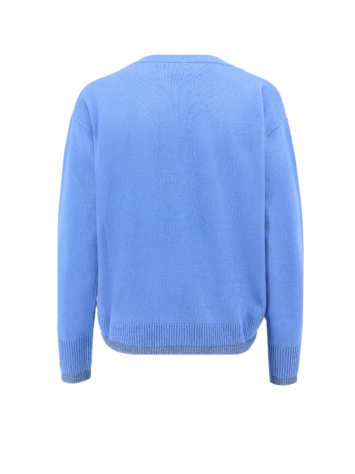 Pinko Sweaters - Blue and green | 133508f293449fd115201941ec602721ef045597