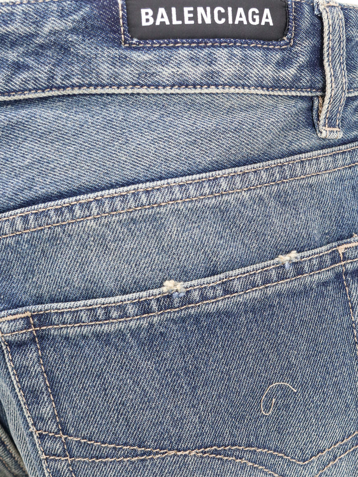 Balenciaga Shorts - Blue and green | 72c638af272b3247beecfc1457f2a049b01375f9