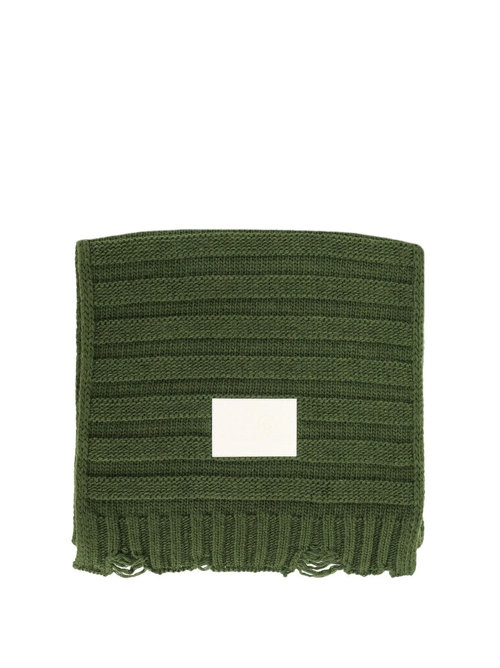 Mm6 Maison Margiela Scarfs - Blue and green | 2df134cabaf9bad082d5fe3e99f446b26a5fd239