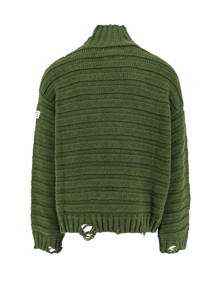 Mm6 Maison Margiela Sweaters - Blue and green | ba3606b3fd1be8be800b07e39c68c854d364b6c7