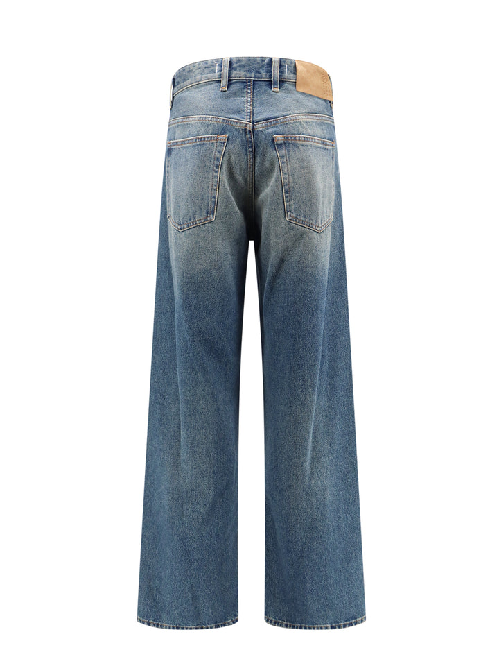 Mm6 Maison Margiela Jeans - Blue and green | 1900ffea785f6183ec769889bbb817cf50206394