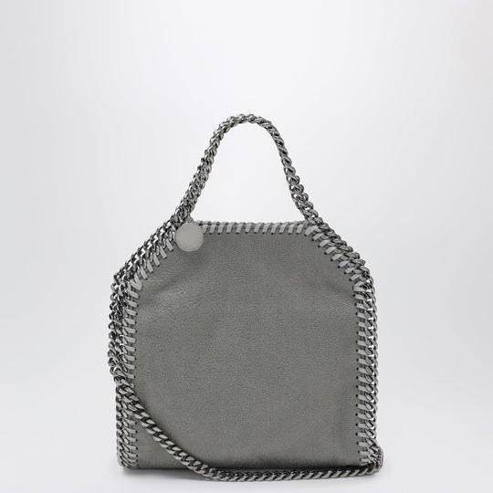 Falabella Micro Tote Bag In Light Grey