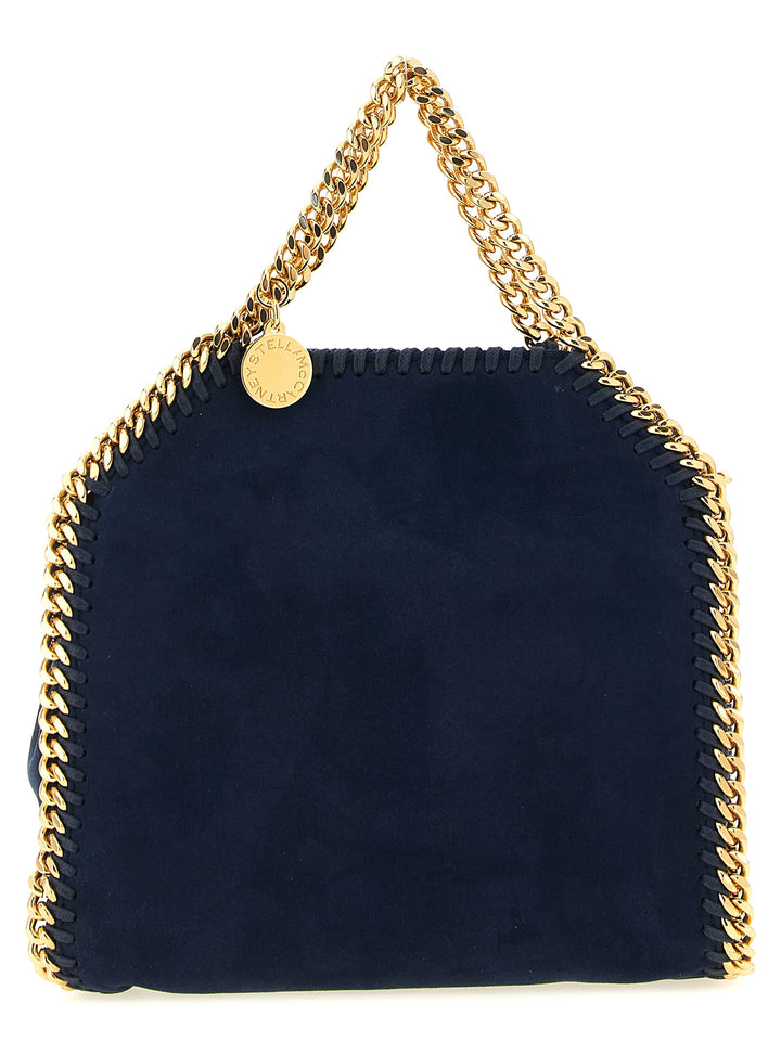 Stella Mccartney Falabella Mini Crossbody Bags - Blue | be6ababae3274dfcbefe24f538f51e6a40eb7652