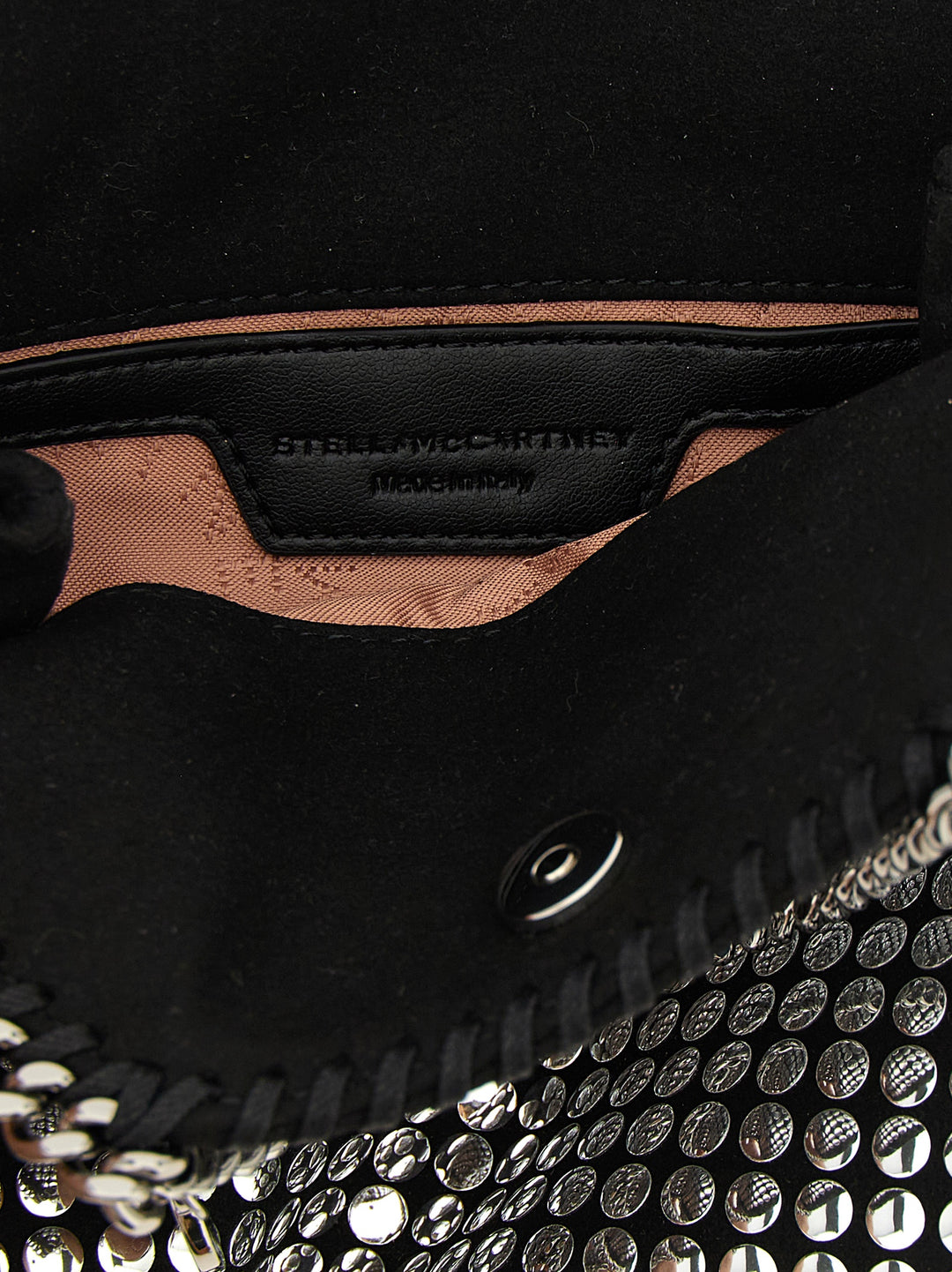 Stella Mccartney Tiny Falabella Hand Bags - Black | 863a219916d5d14de31640de924d7f9c2155aa64