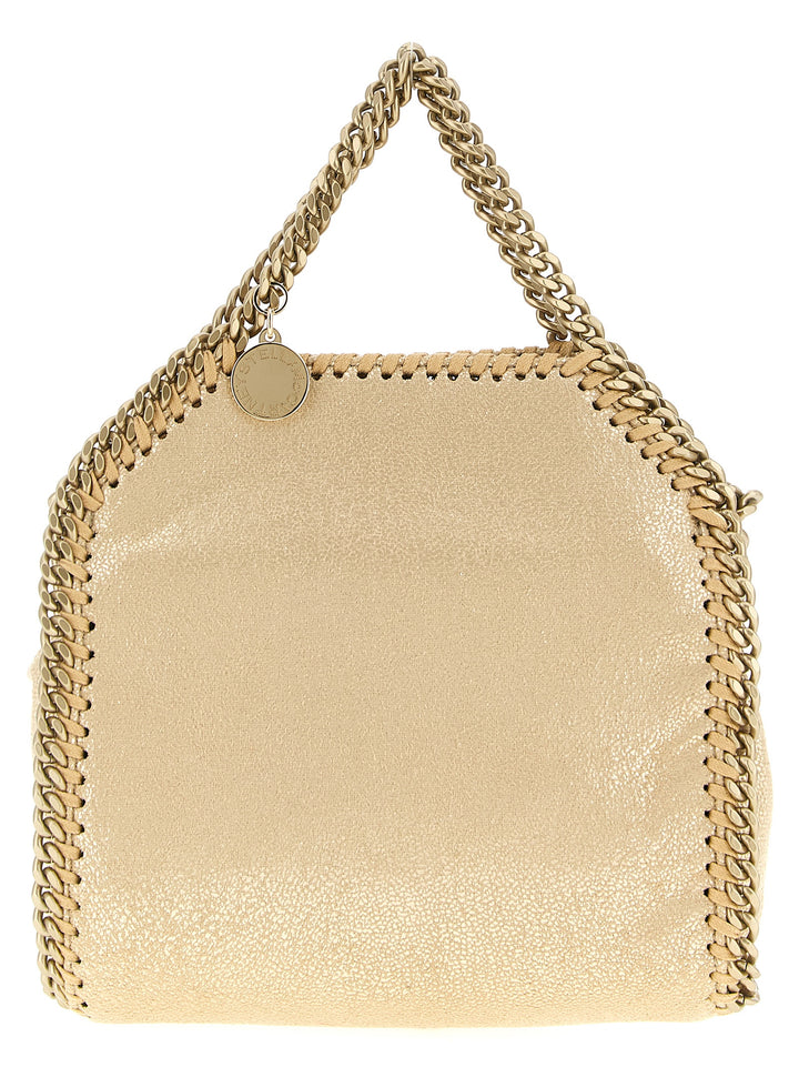 Stella Mccartney Falabella Tiny Crossbody Bags - Gold | feade4299ad67f4ff5d2a6674818c47b3dace038