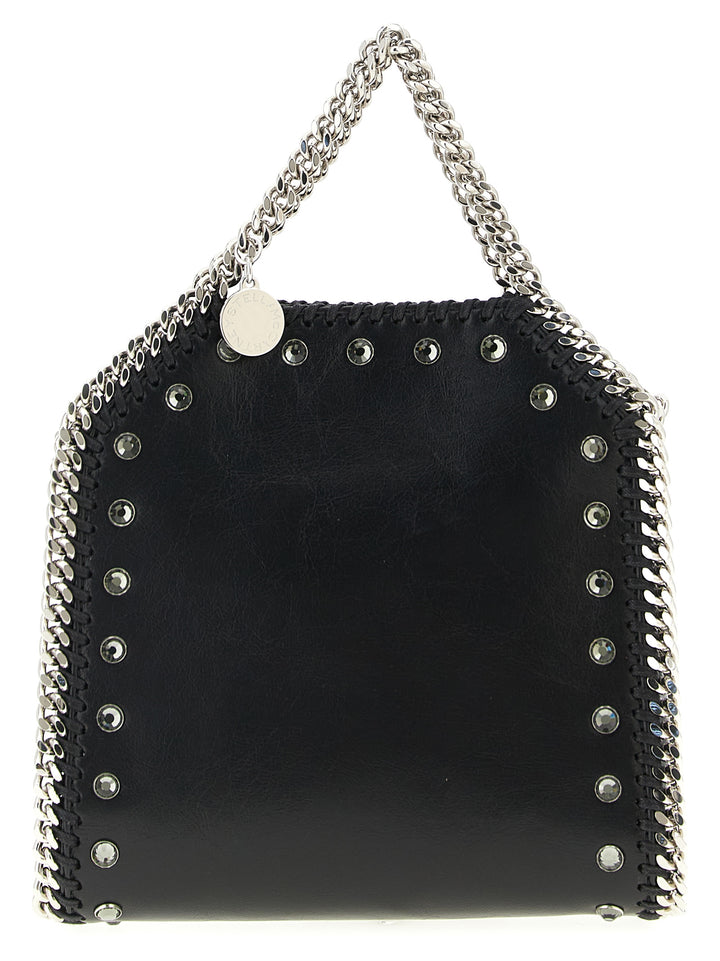 Stella Mccartney Tiny Falabella Hand Bags - Black | 6e8df6c877f5dc411b12717203942f74eb3a7045