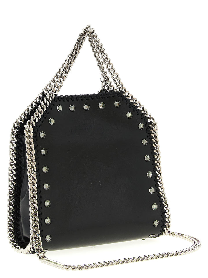 Stella Mccartney Tiny Falabella Hand Bags - Black | dfca14345df837ff4bb0cad4b5a23c0ca9498d71