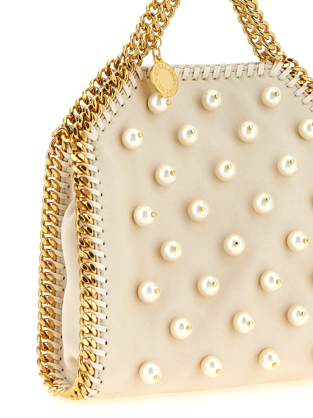 Stella Mccartney Falabella Hand Bags - White | f388e28a8dbf978a94396c92478f6e52c392fb51