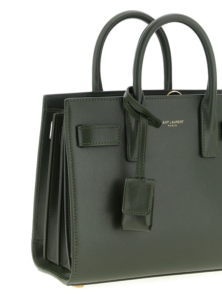 Saint Laurent Sac De Jour Hand Bags - Green | 6f84b00d94a7869d3d2c98941005cb47062404cd